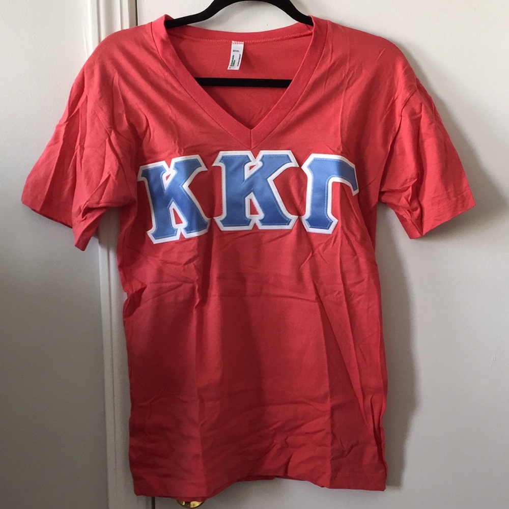 Kappa Kappa Gamma letter v-neck